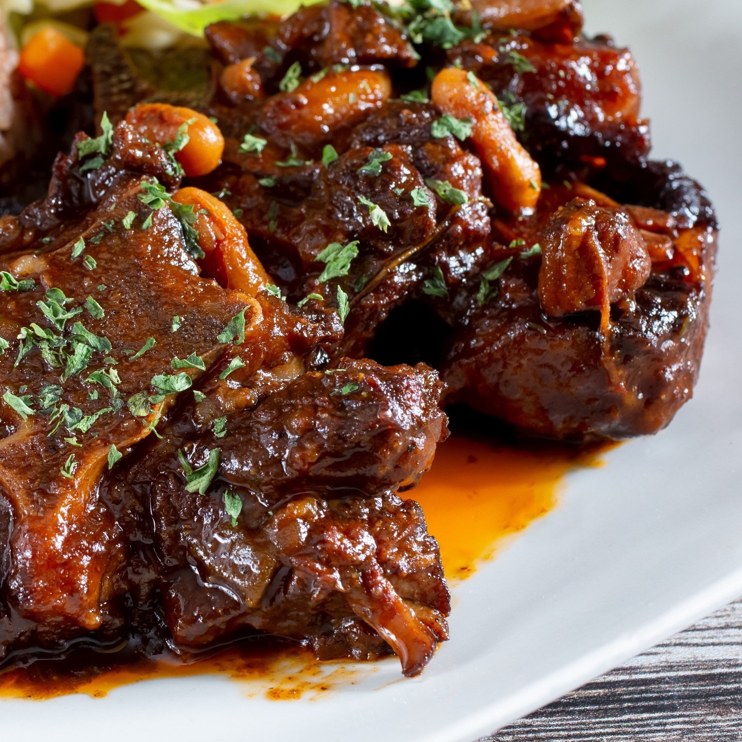 Extra Portion of Oxtail & Beans*.