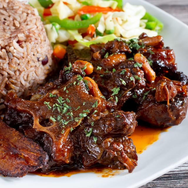 Braised Oxtail.